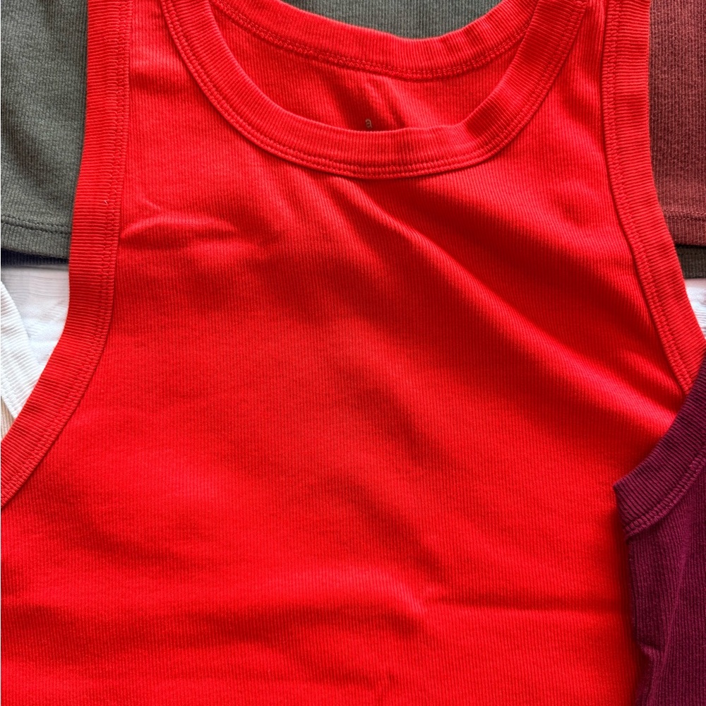 Target A New Day Women's Ribbed Tank Top - Lot of 6 - Picture 3 of 7